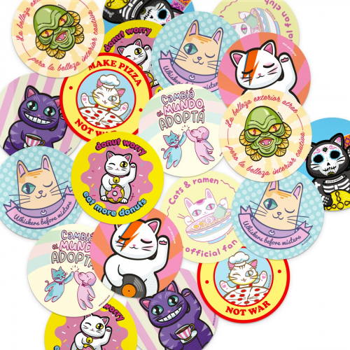 Stickers redondos